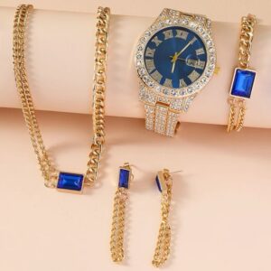 ladies Watch and Bracelet Set