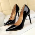 High-heeled Patent Leather