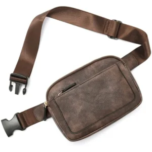 leather waist bag